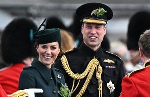 Kate Middleton et le prince William rayonnants pour célébrer la Saint Patrick