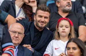 « Ne le dis pas à maman » : cette adorable vidéo de David Beckham et Harper en Italie