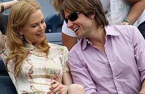 Nicole Kidman : look rétro pour soutenir Roger Federer