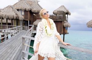 Paris Hilton : les photos de son voyage de noces de rêve