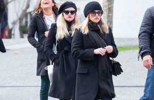 Reese Witherspoon et son sosie de fille, Ava, en balade dans les rues de Paris