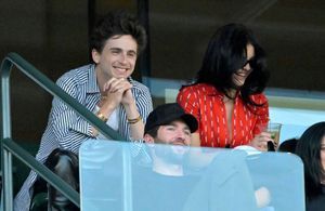 Timothée Chalamet et Kylie Jenner, duo complice dans les tribunes d’Indian Wells
