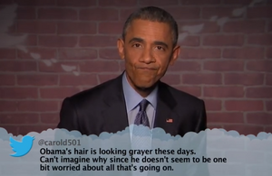Vidéo : quand Barack Obama découvre les tweets méchants 