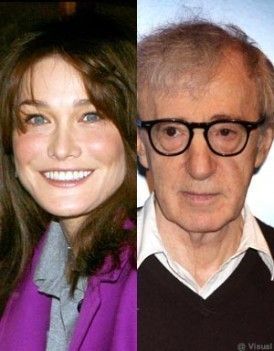 Woody Allen : pas de traitement de faveur pour Carla Bruni