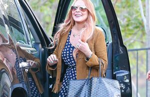 Le look du jour : Lindsay Lohan sortie de rehab !