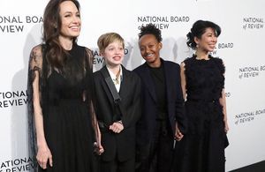 Angelina Jolie : tapis rouge avec ses filles Shiloh et Zahara