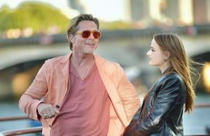 Brad Pitt à Paris : l’acteur charme la capitale aux côtés de Joey King