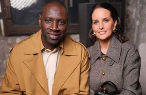 Omar Sy et son épouse Hélène, couple star de la Fashion Week de Paris