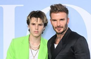 Fashion Week de Paris : David Beckham et son fils Cruz, duo chic au défilé Dior Homme