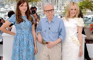Woody Allen et ses muses pour "Midnight in Paris"