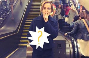 Emma Watson : devinez ce qu’elle a caché dans le métro