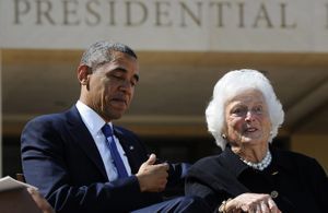 Obama souhaite « un prompt rétablissement » à Barbara Bush