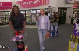 #PrêtàLiker : la folle virée de Michelle Obama et Ellen DeGeneres dans un supermarché 