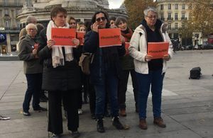 #SoyezAuRDV : on était au rassemblement pour interpeller Macron sur les violences faites aux femmes