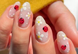 Ladybug nails : la tendance régressive du printemps que l'on n'avait pas vue venir