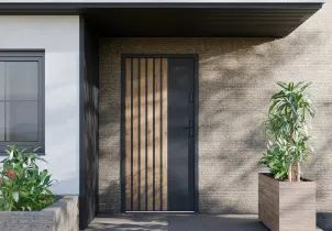 8 façons élégantes de donner du style à une porte d’entrée