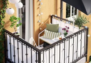 IKEA Hack : des idées pour aménager un petit balcon