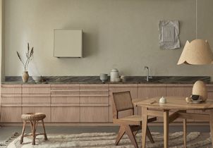 Comment succomber à la cuisine sans meubles hauts, même dans un petit espace