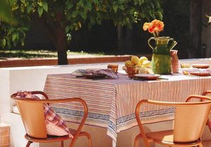 Une belle nappe pour le printemps