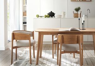 Le fauteuil de table, la pièce chic et tendance qui change tout dans un intérieur 