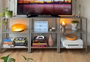 IKEA Hack : adoptez ce meuble télé chrome ultra design