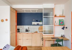 Avant/Après : ce 31 m² mal agencé renaît en cocon scandinave coloré