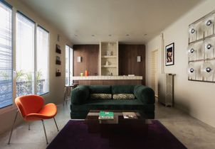 À Paris, ce 47 m² haussmannien devient un atelier d’artiste