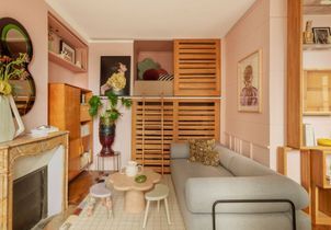 Entre fantaisie et couleurs poétiques, ce 42m2 est le remède parfait à la grisaille