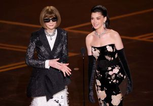 Oscars 2026 : les clins d’œil d’Anne Hathaway et d’Anna Wintour au « Diable s’habille en Prada »