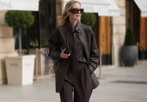 Exit le noir : 16 vestes en cuir marron qui s’imposent ce printemps