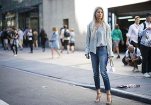 Le jean 7/8, favori des filles lookées 