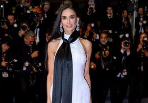 Demi Moore, Bella Hadid, Adèle Exarchopoulos… Cette année les stars misent sur le noir et blanc à Cannes