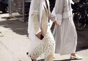 Street style : que porter avec une jupe longue ?