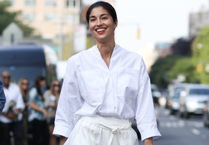 Comment les modeuses portent la chemise blanche ?