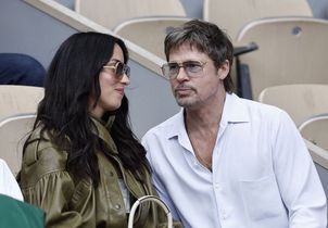 Brad Pitt et Inès de Ramon : le couple fou amoureux en tribunes de Roland-Garros 