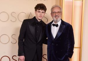 Kate Winslet : son fils Joe fait une rare apparition aux Oscars, aux côtés de son père Sam Mendes