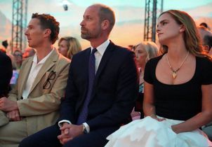 Le prince William retrouve Emma Watson et Benedict Cumberbatch à Londres