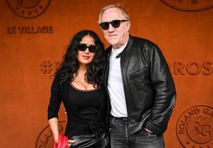 Salma Hayek : apparition remarquée dans les tribunes de Roland-Garros avec son époux François-Henri Pinault