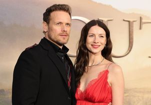 À New York, Sam Heughan et Caitriona Balfe font leurs adieux à « Outlander »