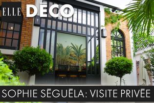#ELLEDécoInside : découvrez la fabuleuse maison exotique chic de Sophie Séguéla