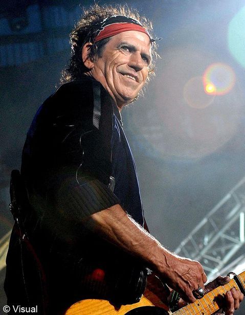 Keith Richards completely cleaned his blood
