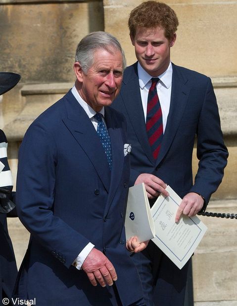 Prince Harry is not the son of Prince Charles