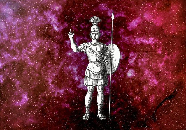 Bélier : Arès ou Mars, dieu de la guerre