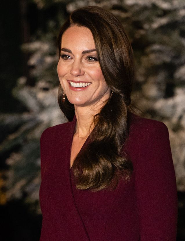 Les cheveux longs de Kate Middleton 