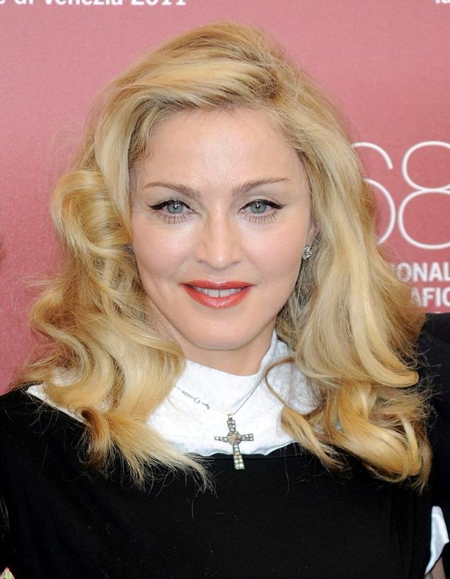 Madonna en blonde