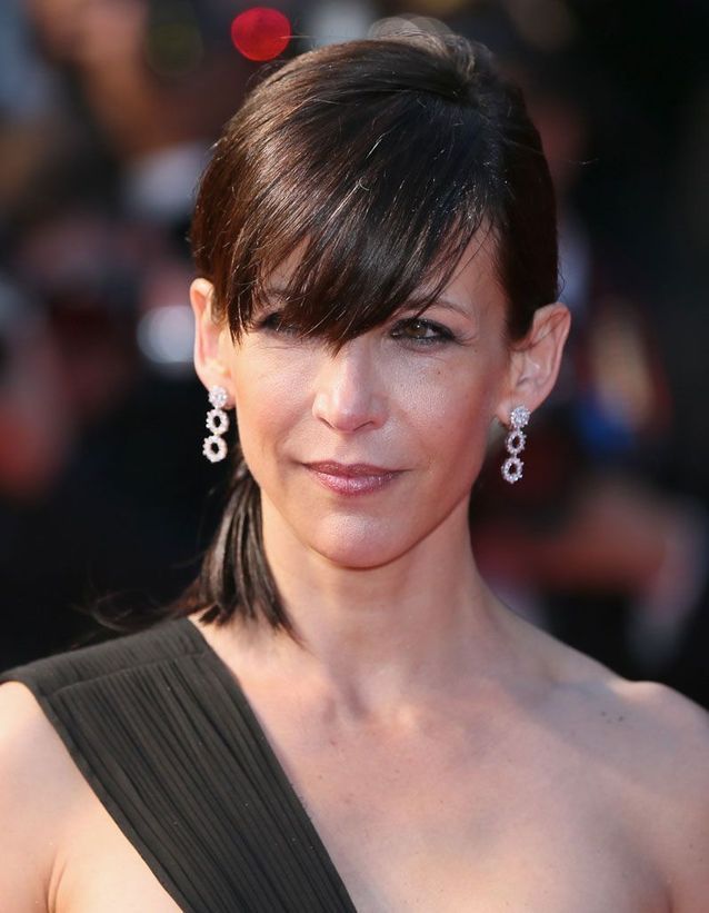 Sophie Marceau Et Sa Frange Sur Le Cote Effilee Ces Celebrites Qui Ont Deja Adopte La Frange Sur Le Cote Elle