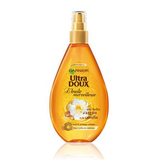 Huile merveilleuse, Garnier Ultra Doux Les 10 meilleures huiles pour nos cheveux Elle