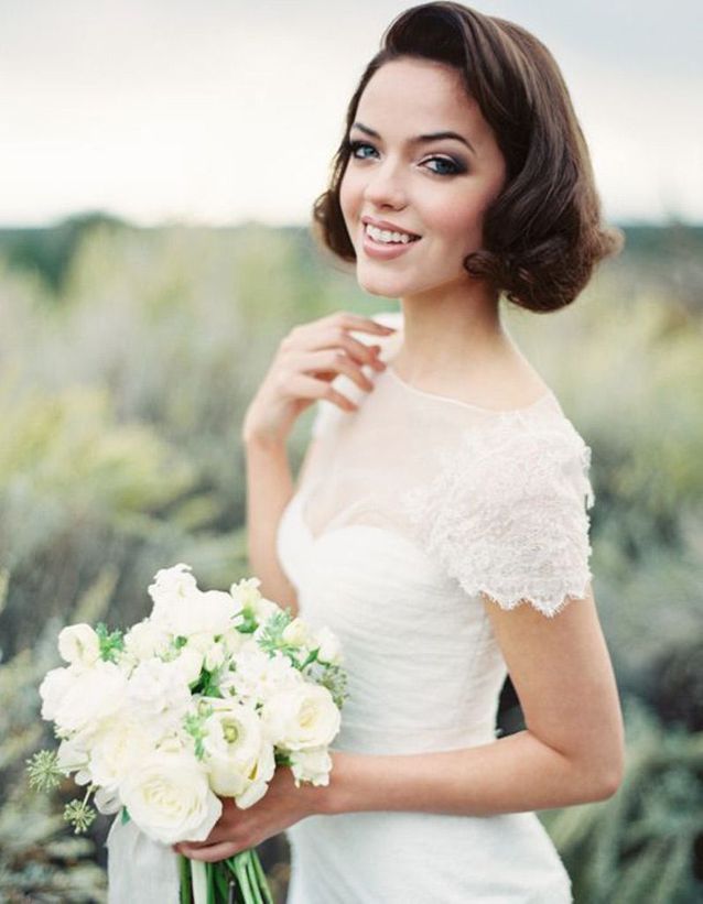 Coiffure Mariée Carré Les Plus Jolies Coiffures De Mariée