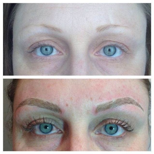 Avant / après les transformations des sourcils les plus extraordinaires Elle