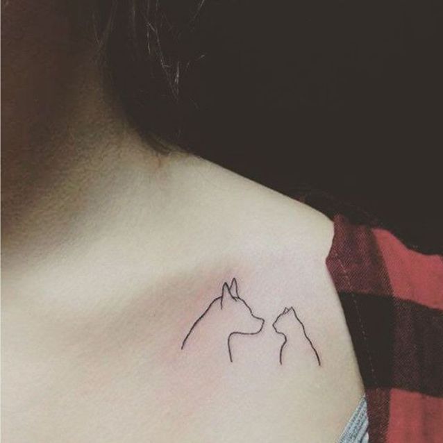 Tatouage Epaule Animaux Tatouages A Porter Fierement Sur L Epaule Elle